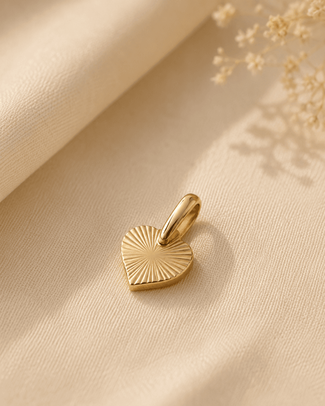 Dije Corazón 8 mm x 10 mm
