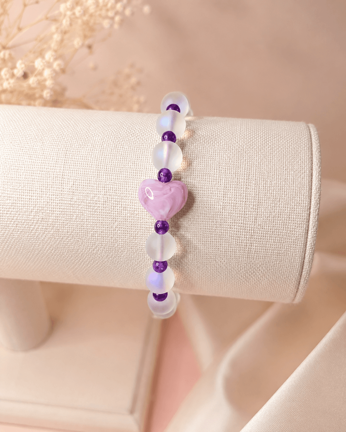 Pulsera suspiro amatista