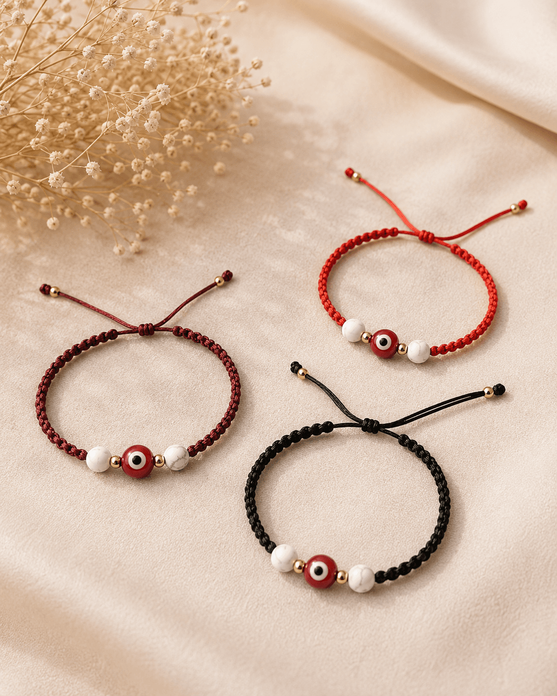 Pulsera de protección ojo turco
