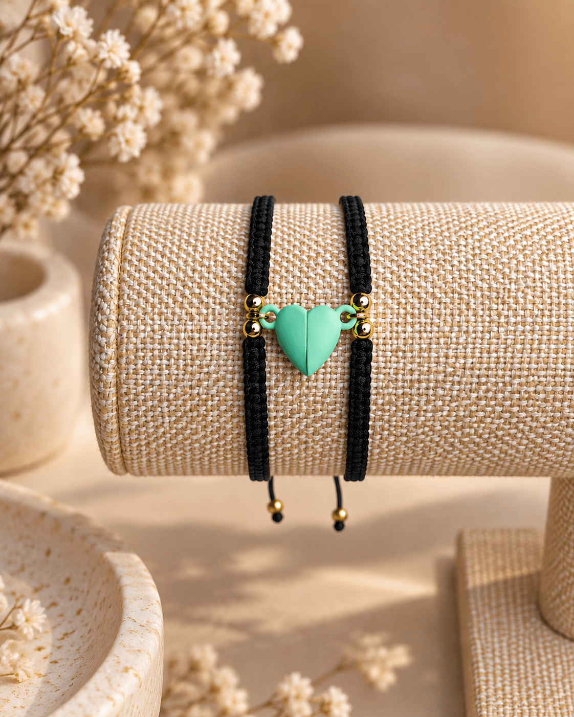 Pulseras Vínculo Magnético Corazón