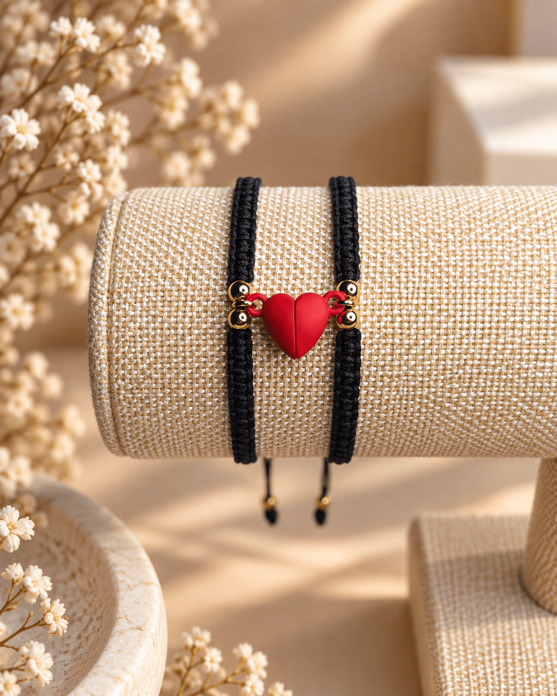 Pulseras Vínculo Magnético Corazón