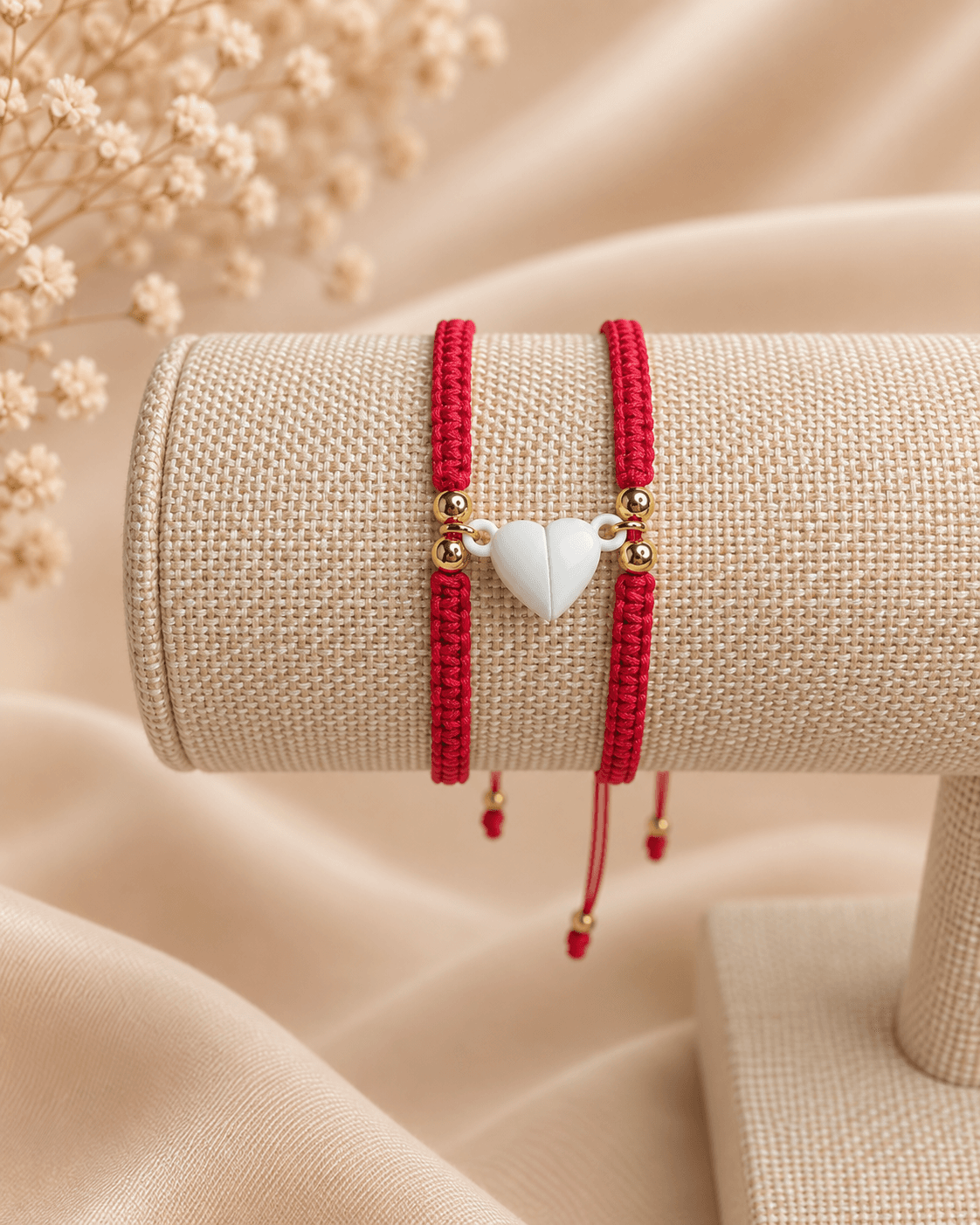 Pulseras Vínculo Magnético Corazón